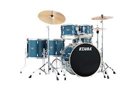 TAMA - IP62H6W-HLB IMPERIAL STAR 6PC DRUM KIT + MEINL CYMBALS